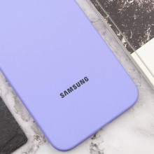 Чехол Silicone Cover Lakshmi Full Camera (AAA) with Logo для Samsung Galaxy A06 – Сиреневый