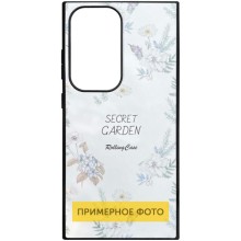 TPU+PC чехол Secret Garden для Samsung Galaxy A06 – White