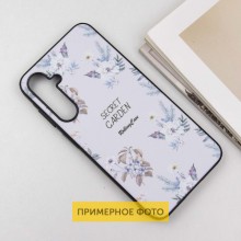 TPU+PC чохол Secret Garden для Samsung Galaxy A06 – Білий