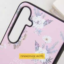 TPU+PC чохол Secret Garden для Samsung Galaxy A06 – Рожевий