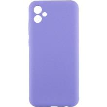 Чохол Silicone Cover Lakshmi Full Camera (AA) для Samsung Galaxy A06 (Бузковий)