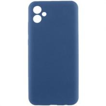 Чохол Silicone Cover Lakshmi Full Camera (AA) для Samsung Galaxy A06 (Синій)