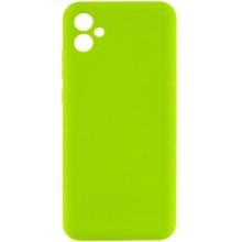 Чохол Silicone Cover Lakshmi Full Camera (AA) для Samsung Galaxy A06 (Салатовий)