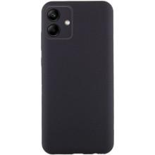 Чехол TPU GETMAN Liquid Silk Full Camera для Samsung Galaxy A06 – Черный