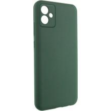 Чехол TPU GETMAN Liquid Silk Full Camera для Samsung Galaxy A06 – Зеленый
