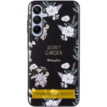 TPU+PC чехол Secret Garden для Samsung Galaxy A06 – Черный