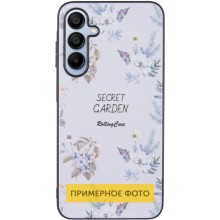 TPU+PC чохол Secret Garden для Samsung Galaxy A06 – Білий