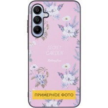 TPU+PC чохол Secret Garden для Samsung Galaxy A06 – Рожевий