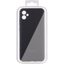 Чохол Silicone Cover Lakshmi Full Camera (AA) with logo для Samsung Galaxy A06 – Чорний