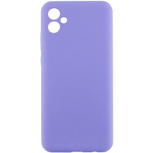 Чохол Silicone Cover Lakshmi Full Camera (AAA) для Samsung Galaxy A06 – Бузковий