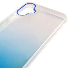 Чехол TPU+PC Glassbend для Samsung Galaxy A06 – Голубой