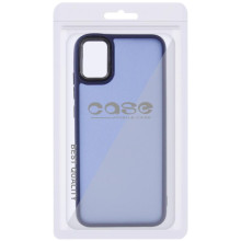 Чехол TPU+PC Lyon Frosted для Samsung Galaxy A06 – Темно-синий