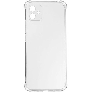 TPU чехол GETMAN Ease logo усиленные углы Full Camera для Samsung Galaxy A06 – Прозрачный