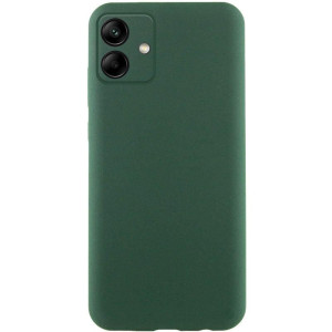 Чехол TPU GETMAN Liquid Silk Full Camera для Samsung Galaxy A06 – Зеленый