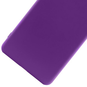 Чехол TPU GETMAN Liquid Silk Full Camera для Samsung Galaxy A06 – Фиолетовый