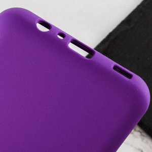 Чехол TPU GETMAN Liquid Silk Full Camera для Samsung Galaxy A06 – Фиолетовый