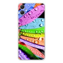 Чехлы (ART) Цветы на Samsung Galaxy A06 (VPrint) (Семицветик)