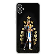 Чехлы для Samsung Galaxy A06 (Leo чемпион) (AlphaPrint) (Месси Король)
