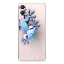 Чехлы с изображением разных животных для Samsung Galaxy A06 (Геккон)