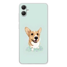 Чехлы с собаками для Samsung Galaxy A06 (VPrint) (Корги)
