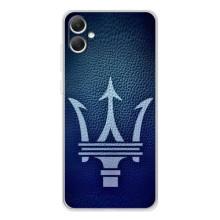 Чехлы с тематикой "Крутые машины" на Samsung Galaxy A06 – Лого Maserati
