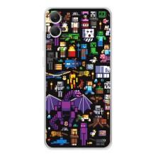 Чохол майнкрафт для Samsung Galaxy A06 – Усі персонажі