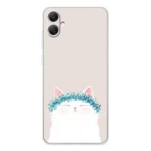 Чохол на тематику: Коти для Samsung Galaxy A06 – Білий котик