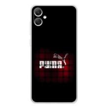 Чехол с Брендами одежды на Гелекси А06 – PUMA стиль