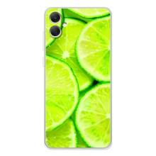Чехол с изображением  вкусной еды для Samsung Galaxy A06 – Лайм