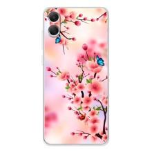 Чохол з картинкою Сакури на Samsung Galaxy A06 – Метелики на сакурі