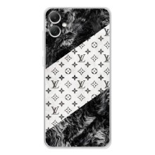 Чехол Стиль Louis Vuitton на Samsung Galaxy A06 (LV на белом)