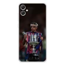 Чохол з футболістом Ламін Ямаль Samsung Galaxy A06 (Ямал з кубком)