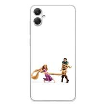 Чехол Рапунцель для Samsung Galaxy A06 – Рапунцель и Флин