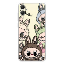 Чохол з Лабубу на Samsung Galaxy A06 (Колаж Лабубу)