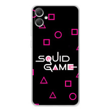 Чехол Гра в кальмара для Samsung Galaxy A06 – Логотип игры кальмара