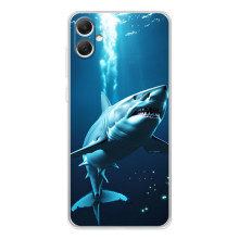 Чехол с картинкой «Хищники» для Samsung Galaxy A06 – Акула