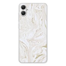 Мраморный чехол на Samsung Galaxy A06 (VPrint) (Белый мрамор)