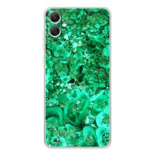 Мраморный чехол на Samsung Galaxy A06 (VPrint) (Салатный Мрамор)