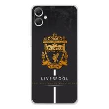 Силиконовые Чехлы принт Футбол на Samsung Galaxy A06 – Liverpool