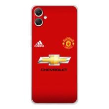 Силиконовые Чехлы принт Футбол на Samsung Galaxy A06 – Man United