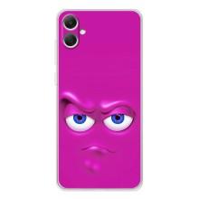 Силиконовые Чехлы (смешные стикеры) для Samsung Galaxy A06 – Хитрая мордочка
