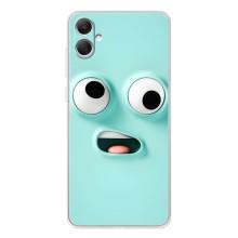 Силиконовые Чехлы (смешные стикеры) для Samsung Galaxy A06 – мордочка