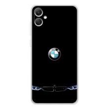 Силіконовий бампер з картинкою машини на Samsung Galaxy A06 – Чорний BMW