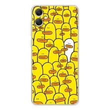 Силиконовый бампер с картинкой животных для Samsung Galaxy A06 (Особенный)