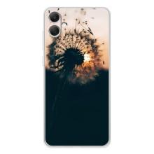 Силиконовый Чехол с одуванчиками на Samsung Galaxy A06 – Красивый одуванчик