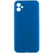 Чехол Silicone Cover Lakshmi Full Camera (AAA) для Samsung Galaxy A07 – Синий