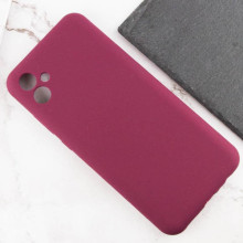 Чехол Silicone Cover Lakshmi Full Camera (AAA) для Samsung Galaxy A07 – Бордовый