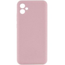 Чехол Silicone Cover Lakshmi Full Camera (AA) для Samsung Galaxy A07 – Розовый