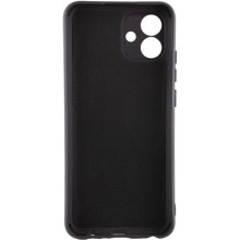 Чехол TPU GETMAN Liquid Silk Full Camera для Samsung Galaxy A07 – Черный
