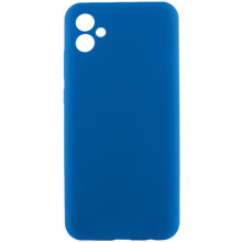 Чохол Silicone Cover Lakshmi Full Camera (AA) для Samsung Galaxy A07 – Синій